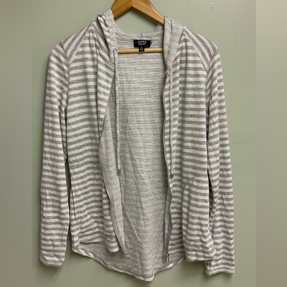 Jones NY Striped Hoodie